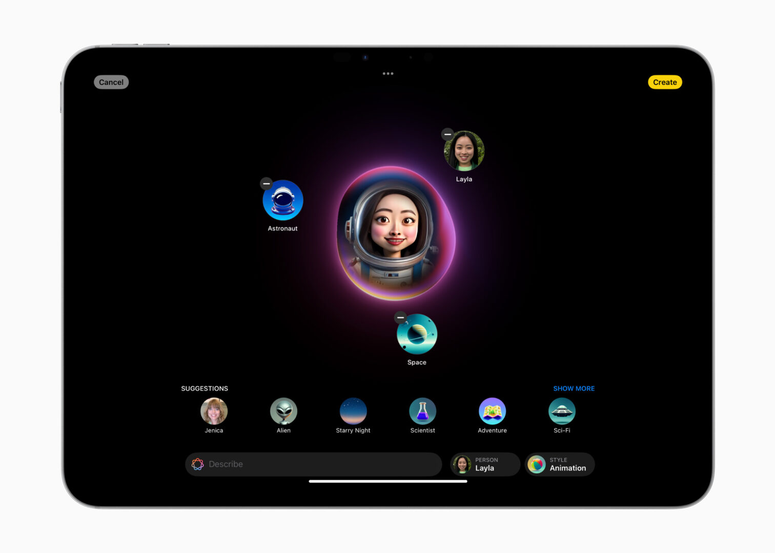 AI: Image Playground (Foto: Apple)