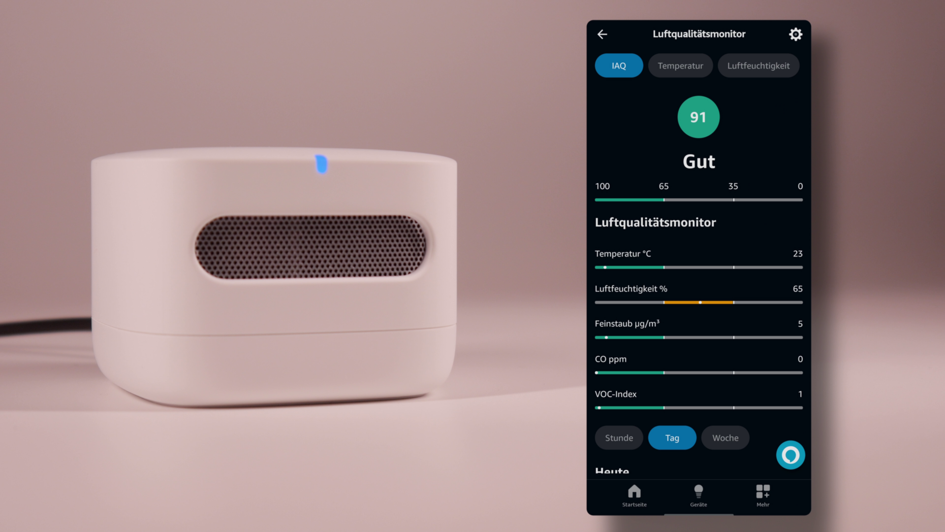 Bessere Luft dank Alexa? - Review: Amazon Smart Air Quality Monitor