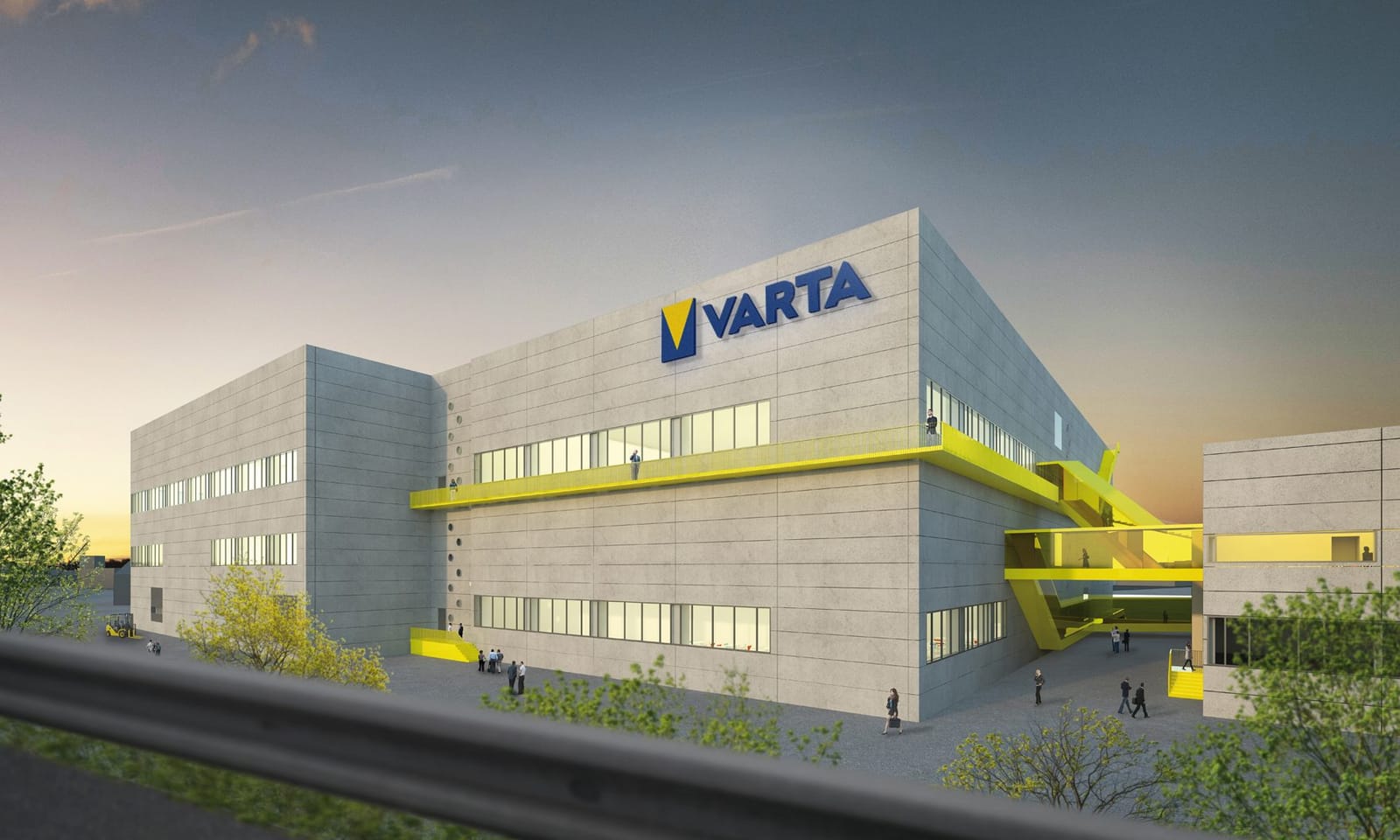 Varta-Werk in Nördlingen: Die Produktionsstätte für Lithium-Ionen-Knopfzellen, die bis Oktober 2026 geschlossen wird