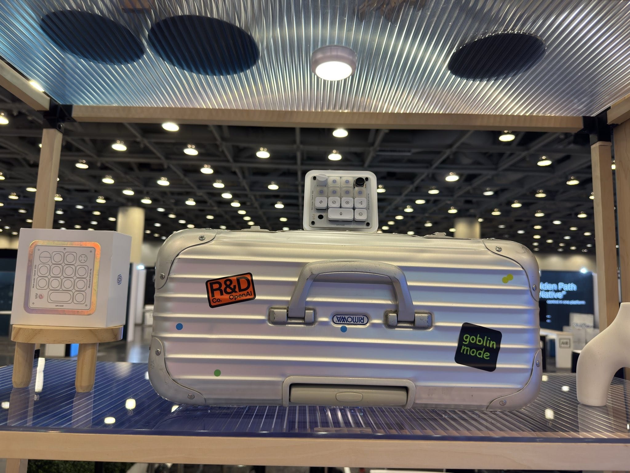 Codex Micro Makro-Pad von OpenAI und Work Louder auf der AI Engineer World Fair in San Francisco